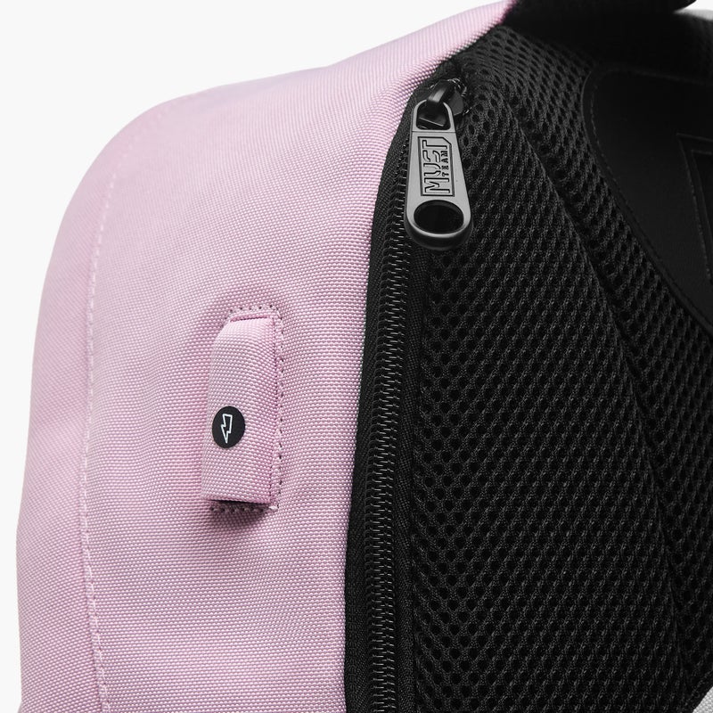 Must Backpack-Sustainable-1 Cmprt-22L (Rpet Pu) Pink \ 32?17?42 - Image 5